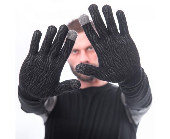 Купить Рукавиці Sensor Merino black 22200116, SU51M-black-S/M, фото , изображение 3, характеристики, отзывы