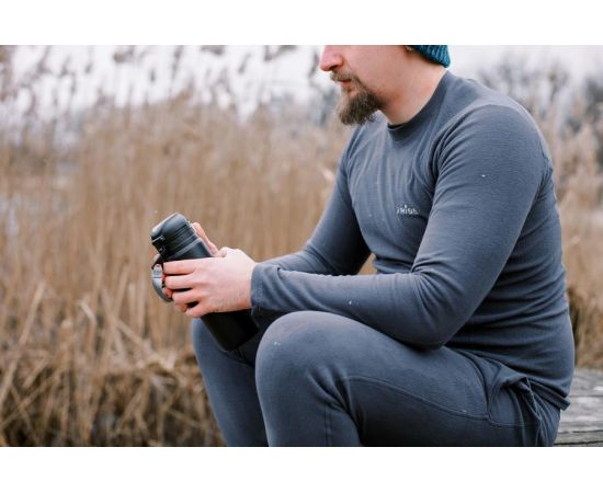 Купить Термобілизна чоловіча Tribe Microfleece (футболка+штани) T-KA-0015-grey, T-KA-0015-grey-3XL, фото , изображение 9, характеристики, отзывы
