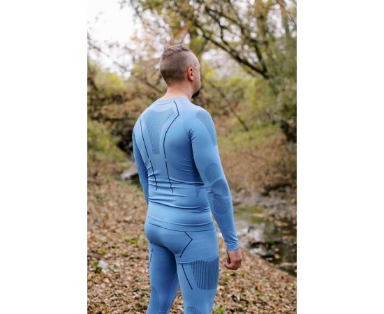 Придбати Термобілизна чоловіча Tramp Active комплект (футболка+штани) UTRUM-021-blue, L/XL, image , зображення 5, характеристики, відгуки
