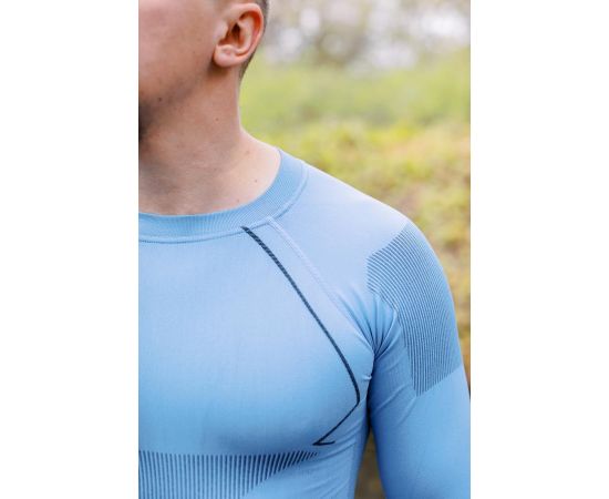 Придбати Термобілизна чоловіча Tramp Active комплект (футболка+штани) UTRUM-021-blue, L/XL, image , зображення 9, характеристики, відгуки