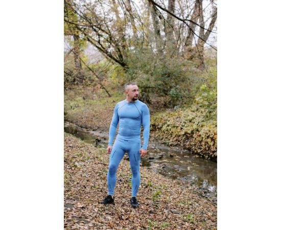 Придбати Термобілизна чоловіча Tramp Active комплект (футболка+штани) UTRUM-021-blue, L/XL, image , зображення 10, характеристики, відгуки