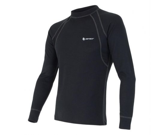 Купить Термофутболка чоловіча Sensor Double Face LS black 24000003, SM11DF-black-XXL, фото , характеристики, отзывы
