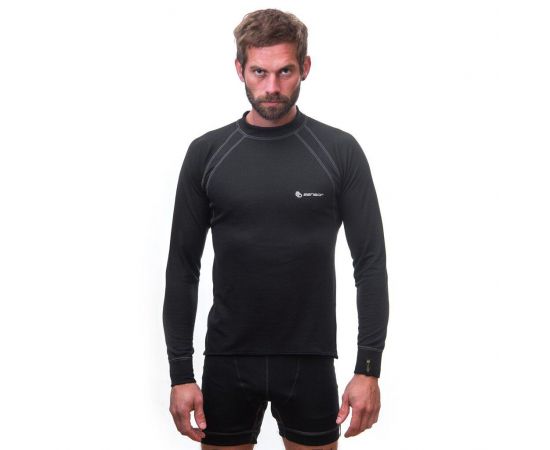 Купить Термофутболка чоловіча Sensor Double Face LS black 24000003, SM11DF-black-XXL, фото , изображение 2, характеристики, отзывы