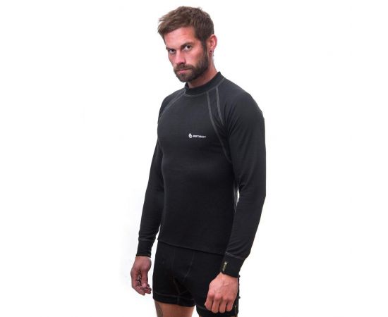 Купить Термофутболка чоловіча Sensor Double Face LS black 24000003, SM11DF-black-XXL, фото , изображение 4, характеристики, отзывы