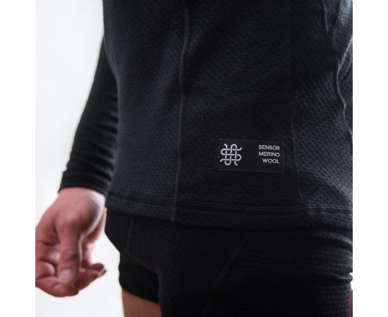 Купить Термофутболка чоловіча Sensor Merino DF LS black 15100021, SM11M-black-XL, фото , изображение 5, характеристики, отзывы