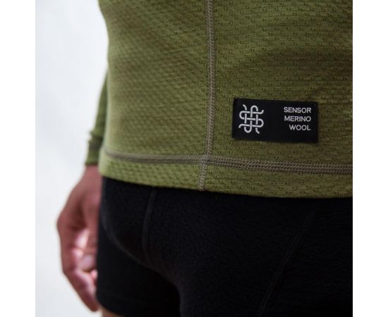 Купить Термофутболка чоловіча Sensor Merino DF LS safari 17200031, SM11M-safari-L, фото , изображение 5, характеристики, отзывы