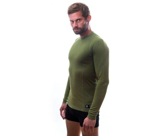 Купить Термофутболка чоловіча Sensor Merino DF LS safari 17200031, SM11M-safari-XL, фото , изображение 2, характеристики, отзывы