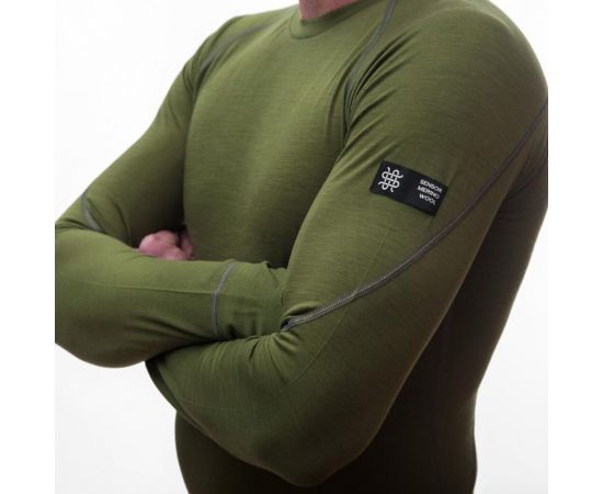 Купить Термофутболка чоловіча Sensor Merino Active LS safari 17200019, SM11MA-safari-M, фото , изображение 5, характеристики, отзывы