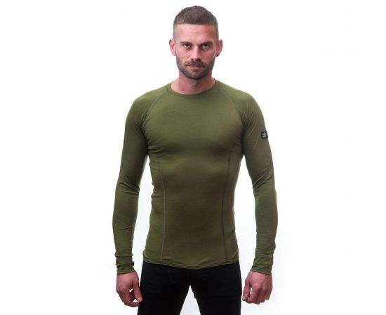 Купить Термофутболка чоловіча Sensor Merino Active LS safari 17200019, SM11MA-safari-XL, фото , изображение 3, характеристики, отзывы