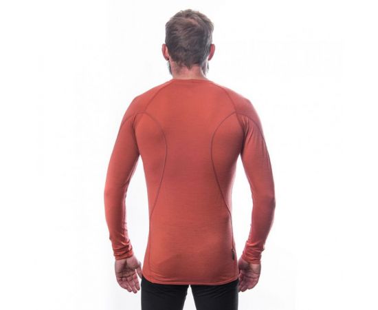 Придбати Термофутболка чоловіча Sensor Merino Active LS terracotta 23200037, SM11MA-terracotta-S, image , зображення 4, характеристики, відгуки