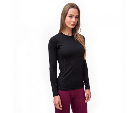 Придбати Термофутболка жіноча Sensor Merino DF LS black 15100029, SW11M-black-XL, image , зображення 2, характеристики, відгуки