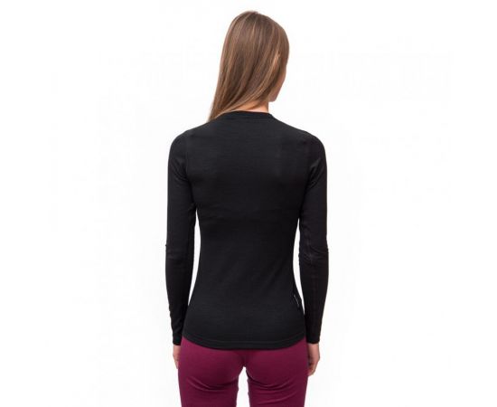 Придбати Термофутболка жіноча Sensor Merino DF LS black 15100029, SW11M-black-XL, image , зображення 4, характеристики, відгуки