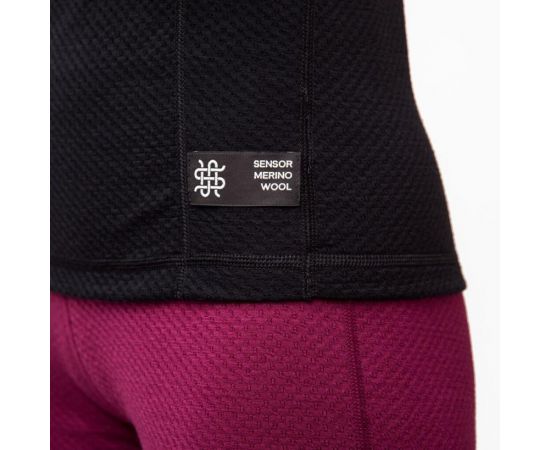 Придбати Термофутболка жіноча Sensor Merino DF LS black 15100029, SW11M-black-XL, image , зображення 5, характеристики, відгуки