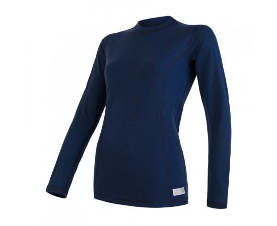 Придбати Термофутболка жіноча Sensor Merino DF LS deepblue 19200033, SW11M-deep-blue-L, image , характеристики, відгуки