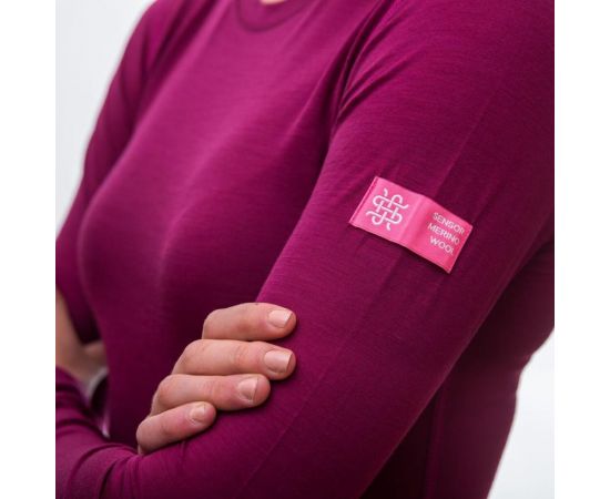 Придбати Термофутболка жіноча Sensor Merino Active LS lilla 12110027, SW11MA-lilla-L, image , зображення 5, характеристики, відгуки