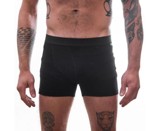 Купить Термотруси чоловічі Sensor Merino DF black 15100027, SM21M-black-S, фото , изображение 3, характеристики, отзывы