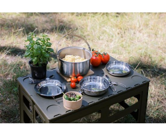 Купить Набір посуду Tribe Single Set сталевий T-FG-0009-metal, фото , изображение 10, характеристики, отзывы