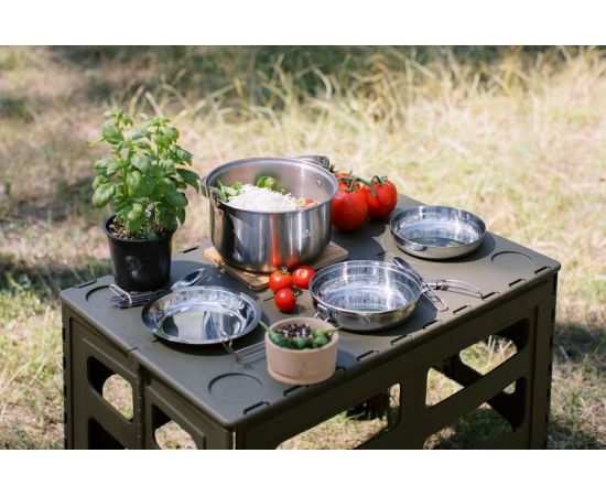 Купить Казанок Tribe Family Pot 3,5 л сталевий T-FH-0005-metal, фото , изображение 12, характеристики, отзывы