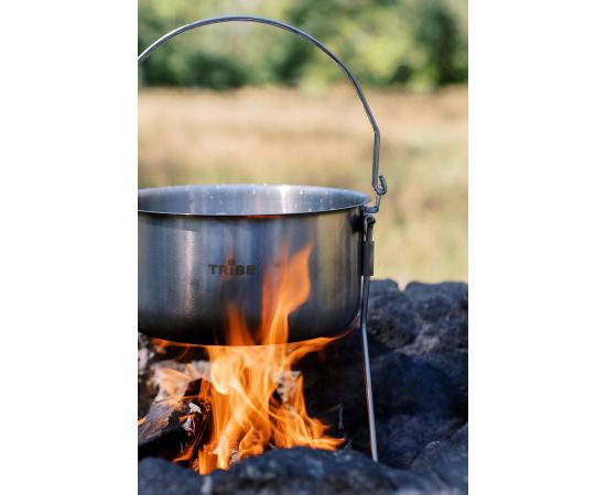 Купить Казанок Tribe Fire Pot 5,4 л сталевий T-FH-0006-metal, фото , изображение 11, характеристики, отзывы