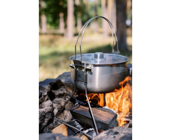 Купить Казанок Tribe Fire Pot 5,4 л сталевий T-FH-0006-metal, фото , изображение 13, характеристики, отзывы