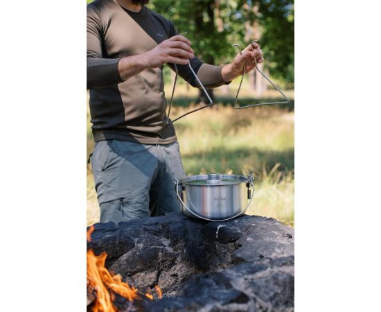 Купить Казанок Tribe Fire Pot 5,4 л сталевий T-FH-0006-metal, фото , изображение 7, характеристики, отзывы