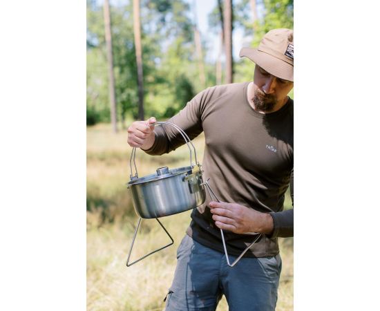 Купить Казанок Tribe Fire Pot 5,4 л сталевий T-FH-0006-metal, фото , изображение 9, характеристики, отзывы