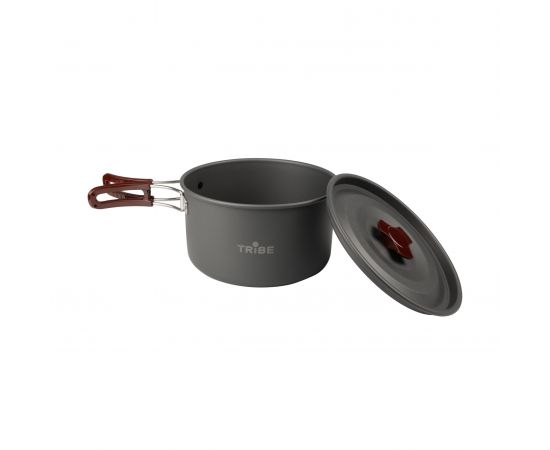 Купить Казанок Tribe Pot 1,9 л Alu алюмінієвий T-FH-0014-grey, фото , изображение 4, характеристики, отзывы