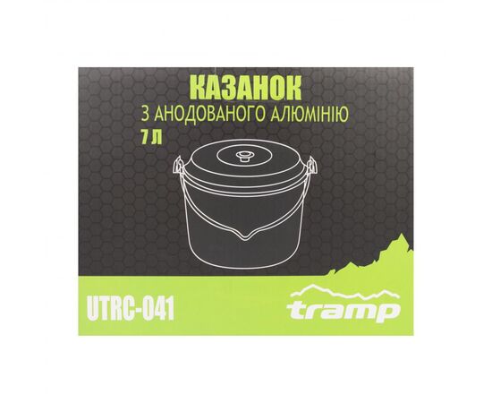 Купить Котел Tramp анодированный с крышкой 7л UTRC-041, фото , изображение 6, характеристики, отзывы