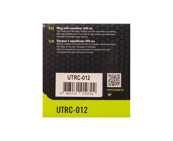 Купить Кружка TRAMP с карабином 300мл UTRC-012 металл, фото , изображение 5, характеристики, отзывы