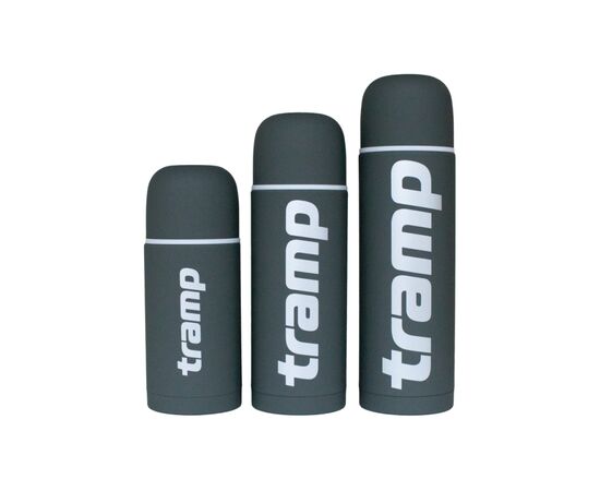 Купить Термос TRAMP Soft Touch 0,75 л, Сірий, фото , изображение 16, характеристики, отзывы