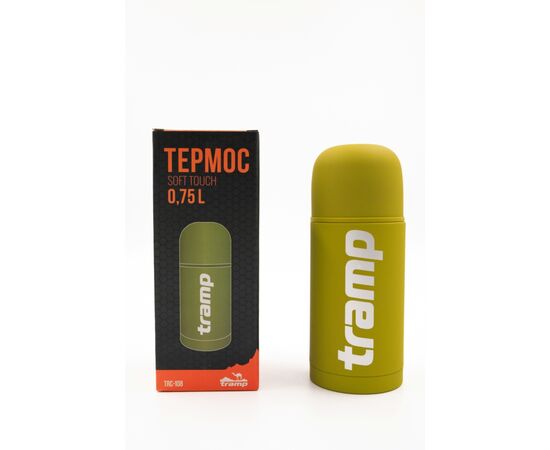 Купить Термос TRAMP Soft Touch 0,75 л, Сірий, фото , изображение 5, характеристики, отзывы