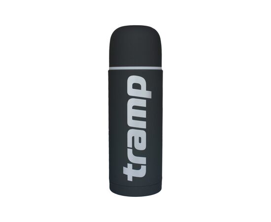 Купить Термос TRAMP Soft Touch 1 л, Сірий, фото , характеристики, отзывы