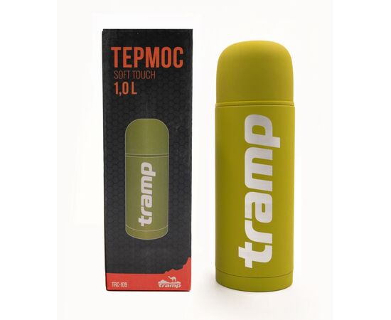 Купить Термос TRAMP Soft Touch 1 л, Сірий, фото , изображение 13, характеристики, отзывы