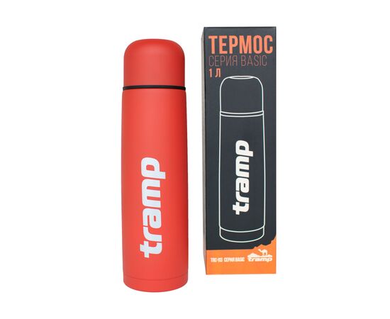 Купить Термос TRAMP Basic 1 л, Сірий, фото , изображение 7, характеристики, отзывы