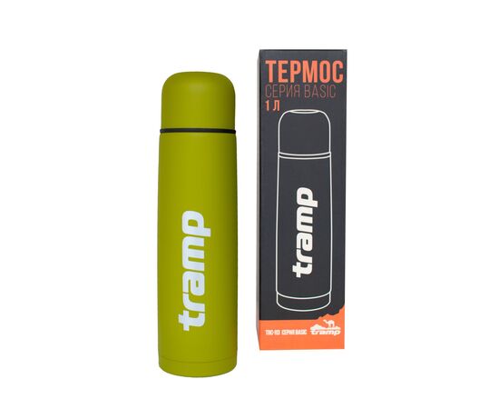 Купить Термос TRAMP Basic 1 л, Оливковий, фото , характеристики, отзывы