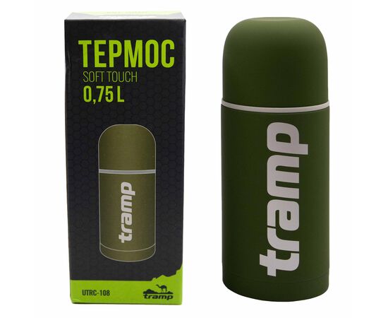 Придбати Термос TRAMP Soft Touch 0,75 л UTRC-108 Хакі, image , зображення 3, характеристики, відгуки