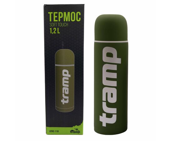 Купить Термос TRAMP Soft Touch 1,2 л UTRC-110 Хакі, фото , изображение 3, характеристики, отзывы