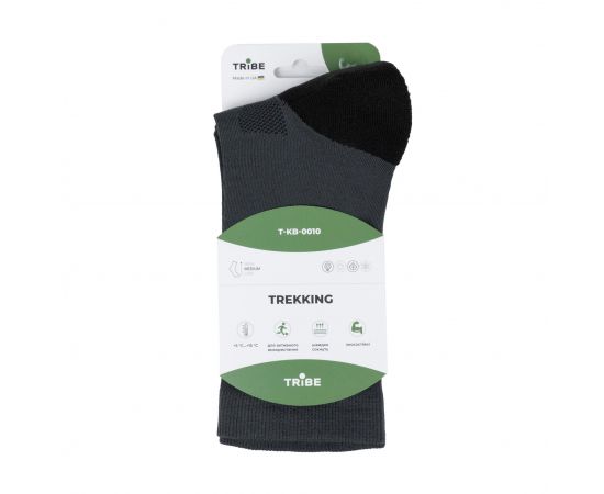 Купить Шкарпетки Tribe Trekking T-KB-0010-grey, 38-40, фото , изображение 9, характеристики, отзывы