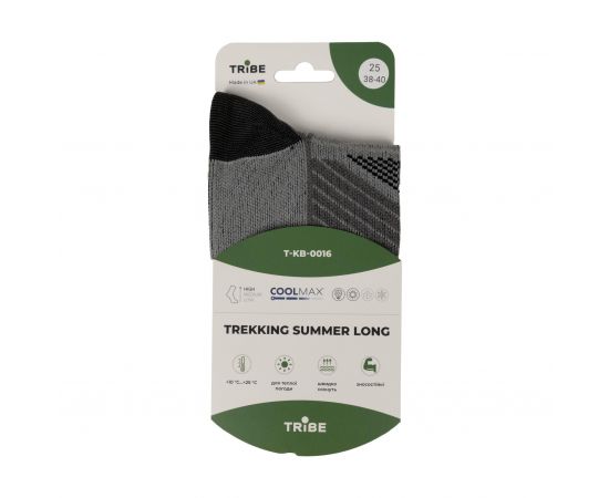 Купить Шкарпетки Tribe Trekking Summer Long T-KB-0016-grey, 38-40, фото , изображение 9, характеристики, отзывы Купить Шкарпетки Tribe Trekking Summer Long T-KB-0016-grey, 38-40, фото , изображение 9, характеристики, отзывы