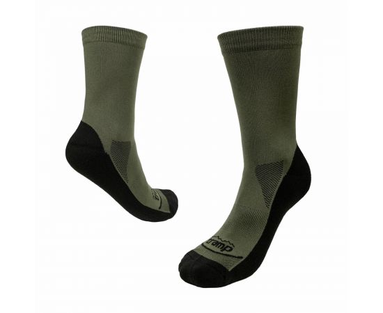 Купить Шкарпетки демісезонні Tramp UTRUS-001-black-olive, 38/40, фото , характеристики, отзывы