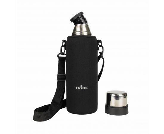 Придбати Чохол Tribe Neoprene Cover для експедиційного термоса 1,2 л T-DF-0011-black, image , зображення 4, характеристики, відгуки