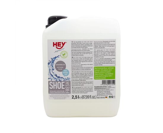 Купить Гігєнічне очищення взуття HeySport Shoe Fresh 2,5 l (20272500), фото , характеристики, отзывы