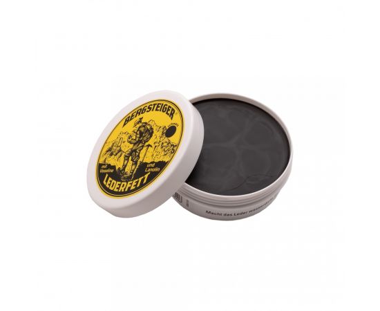 Купить Водовідштовхуюче просочення для взуття HeySport Bergsteiger-Leather-Grease black 150 ml, фото , изображение 2, характеристики, отзывы
