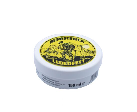 Купить Водоотталкивающая пропитка для обуви HeySport Bergsteiger-Leather-Grease colourless 150 ml, фото , характеристики, отзывы