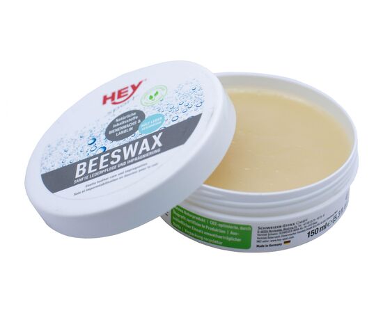 Придбати Водоотталкивающая пропитка на основе воска для обуви HeySport Beeswax Proof 150 ml, image , зображення 3, характеристики, відгуки